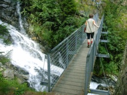 Lehner Wasserfall - Brücke