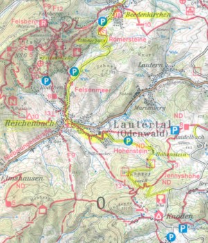 Karte Hohenstein