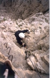 Masarè - steil hinauf